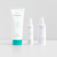 Trockene Haut Set bestehend aus Hydrating Cream Cleanser, Hyaluron Booster und Rich Care Moisturizer